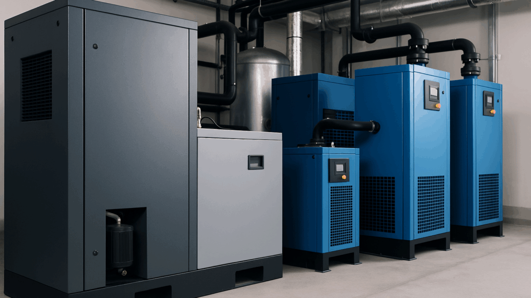 Como o secador de ar comprimido industrial aumenta a vida útil dos equipamentos